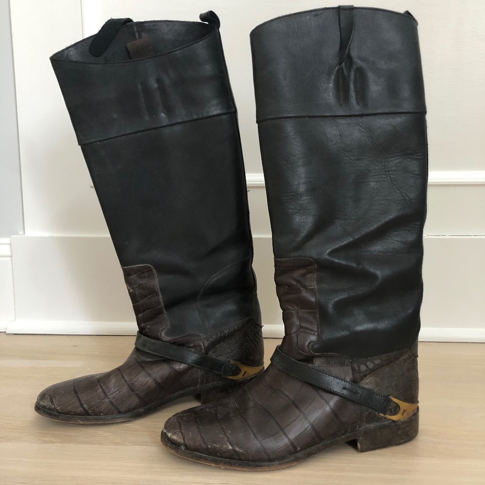 The Original Golden Boot Distressed Leather